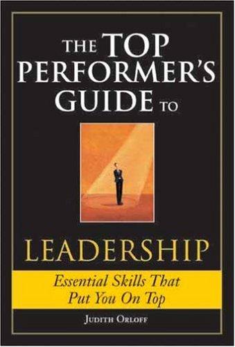 Cover of The top performer's guide to leadership