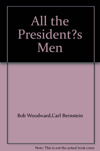 Cover of All the President's Men