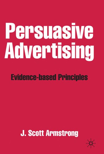 Cover of Persuasive Advertising