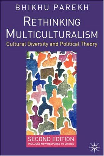 Cover of Rethinking multiculturalism