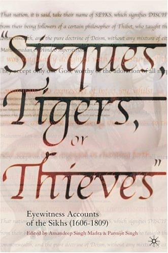 Cover of "Sicques, tigers, or thieves"