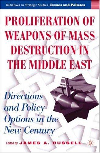 Cover of Proliferation of weapons of mass destruction in the Middle East