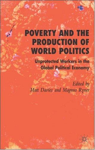 Cover of Poverty and the production of world politics