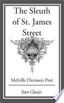 Cover of The Sleuth of St. James Street