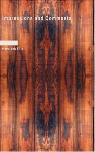 Cover of Impressions and Comments