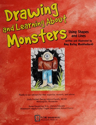 Cover of Drawing and learning about monsters
