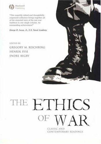 Cover of The ethics of war