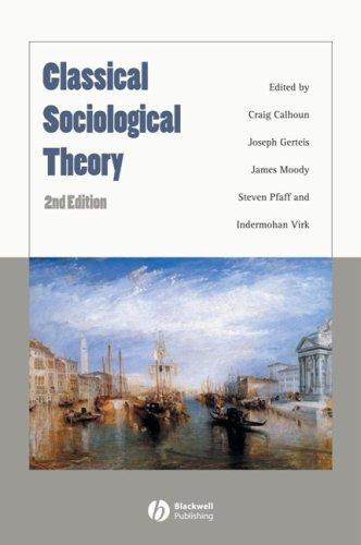 Cover of Classical Sociological Theory