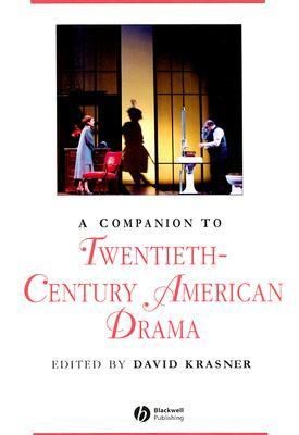 Cover of A Companion To Twentiethcentury American Drama