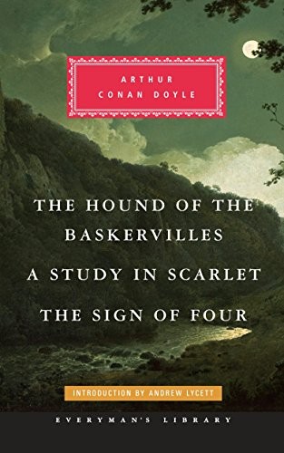 Cover of The Hound of the Baskervilles, A Study in Scarlet, The Sign of Four