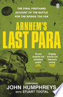 Cover of Arnhem’s Last Para