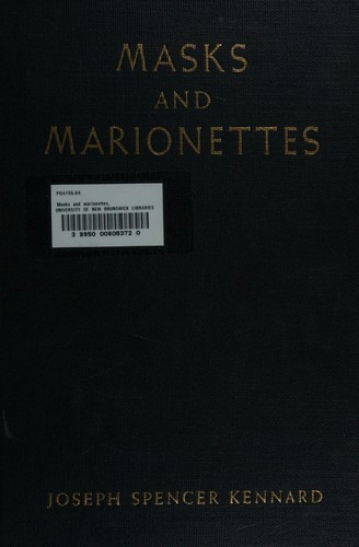 Cover of Masks and marionettes
