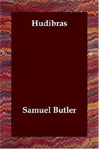Cover of Hudibras