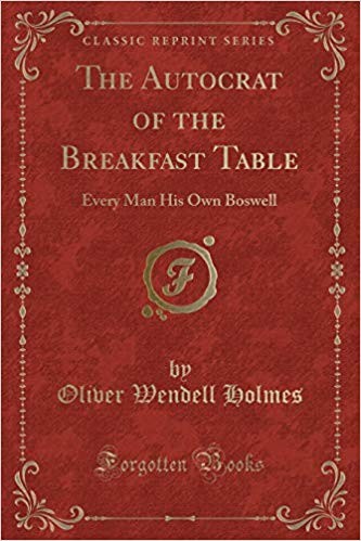 Cover of The Autocrat of the Breakfast-Table