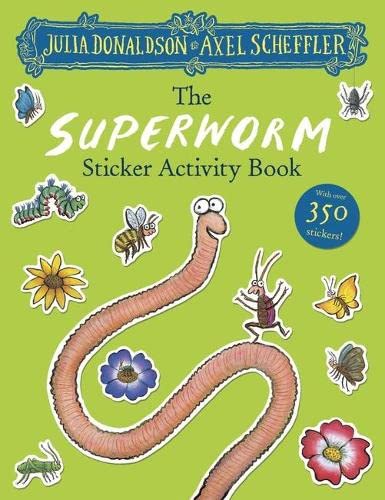 Cover of Superworm Sticker Book