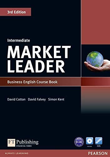 Cover of Market Leader Intermediate Coursebook and DVD-Rom Pack