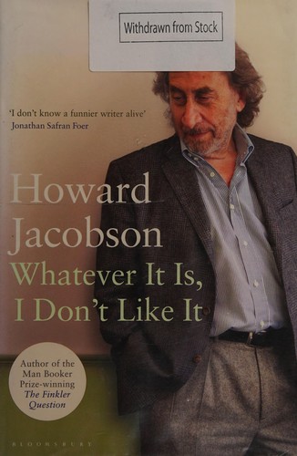 Cover of Whatever it is, I don't like it