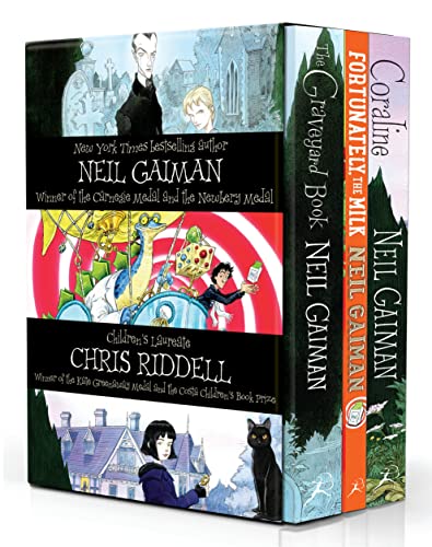 Cover of Neil Gaiman and Chris Riddell Box Set