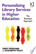 Cover of Personalising Library Services in Higher Education