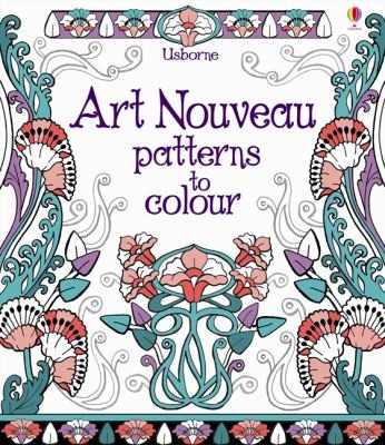 Cover of Art Nouveau Patterns to Colour