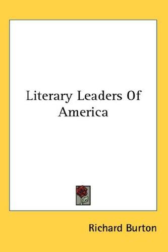 Cover of Literary Leaders of America