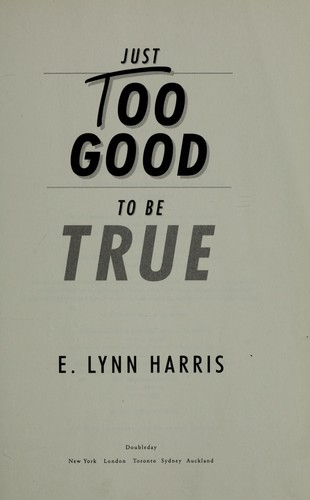 Cover of Just Too Good to Be True