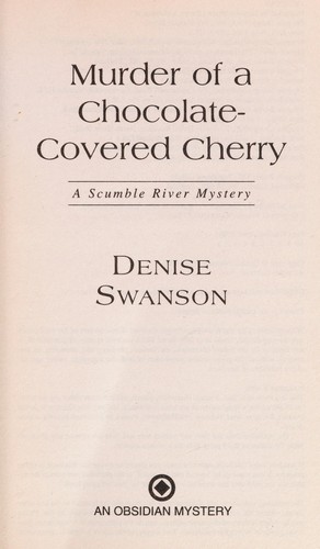 Cover of Murder of a chocolate-covered cherry
