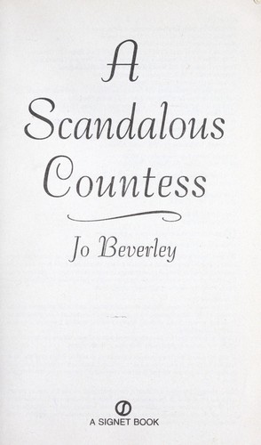 Cover of A Scandalous Countess