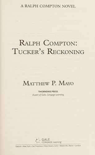 Cover of Ralph Compton: Tucker's reckoning