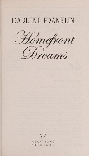 Cover of Homefront dreams