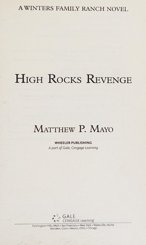 Cover of High Rocks Revenge