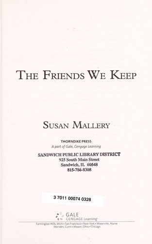 Cover of The Friends We Keep