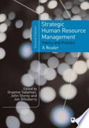 Cover of Strategic Human Resource Management
