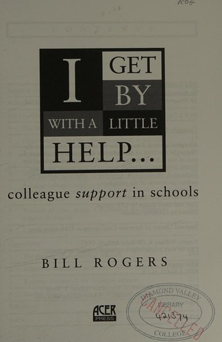 Cover of I Get By With A Little Help..