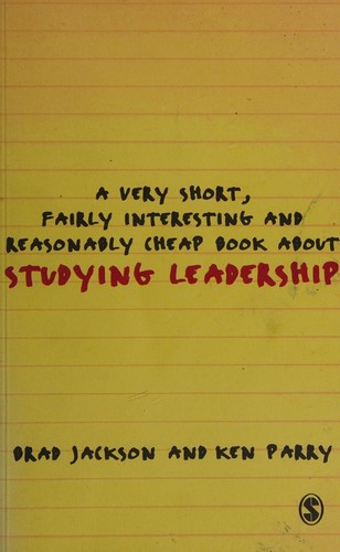 Cover of A very short, fairly interesting and reasonably cheap book about studying leadership