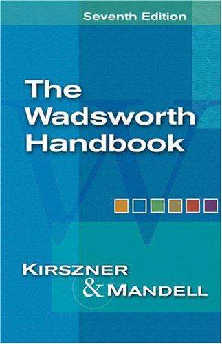 Cover of The Wadsworth handbook