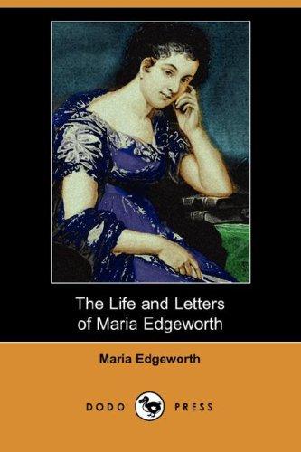 Cover of The life and letters of Maria Edgeworth