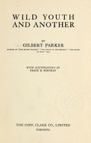 Cover of Wild youth and another