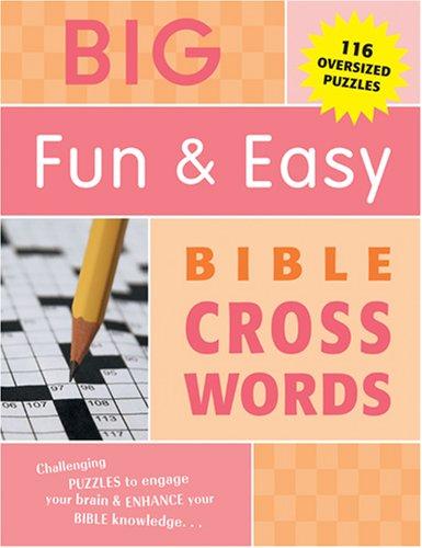 Cover of Big Fun & Easy Bible Cross Words