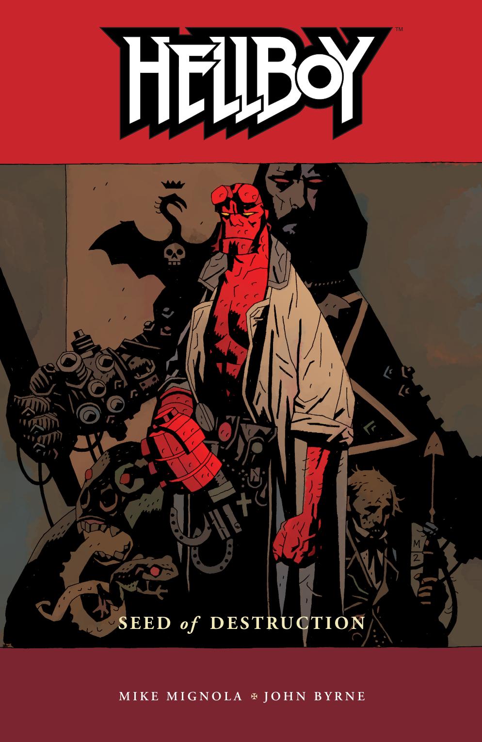 Cover of Hellboy, Vol. 1.: Seed of Destruction