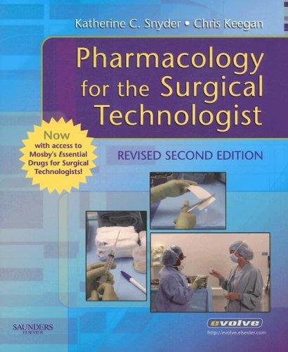 Cover of Study Guide for Pharmacology for the Surgical Technologist