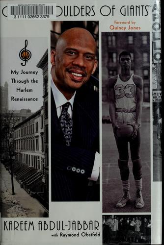 Cover of On the shoulders of giants my journey through the Harlem Renaissance