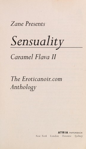 Cover of Sensuality : caramel flava II