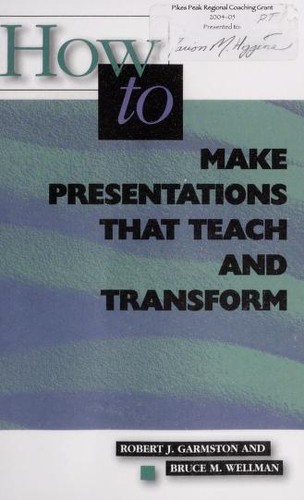 Cover of How to make presentations that teach and transform