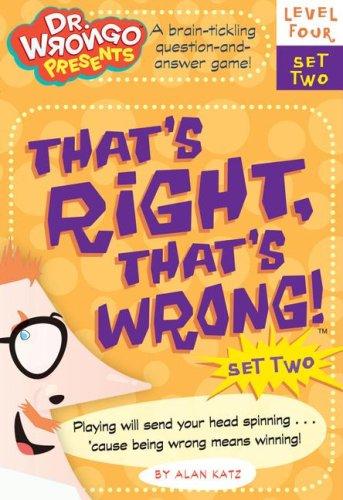 Cover of That's Right, That's Wrong!