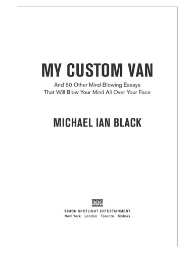 Cover of Michael Ian Black Is a Celebrity (Very Famous) w.t