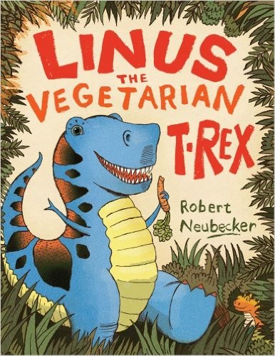 Cover of Linus the vegetarian dinosaur