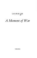 Cover of A moment of war