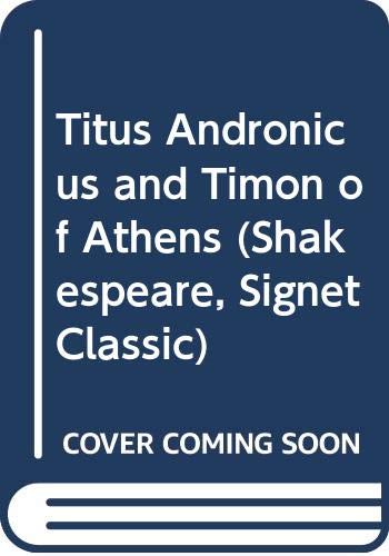 Cover of Titus Andronicus and Timon of Athens