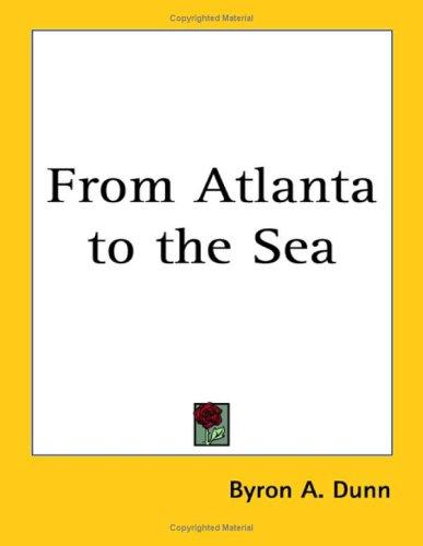 Cover of From Atlanta to the Sea